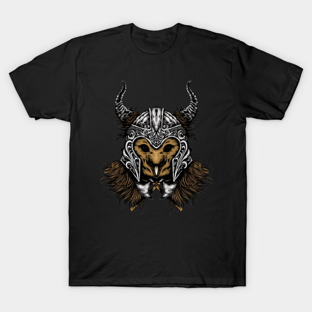 owl helmet T-Shirt by Invectus Studio Store